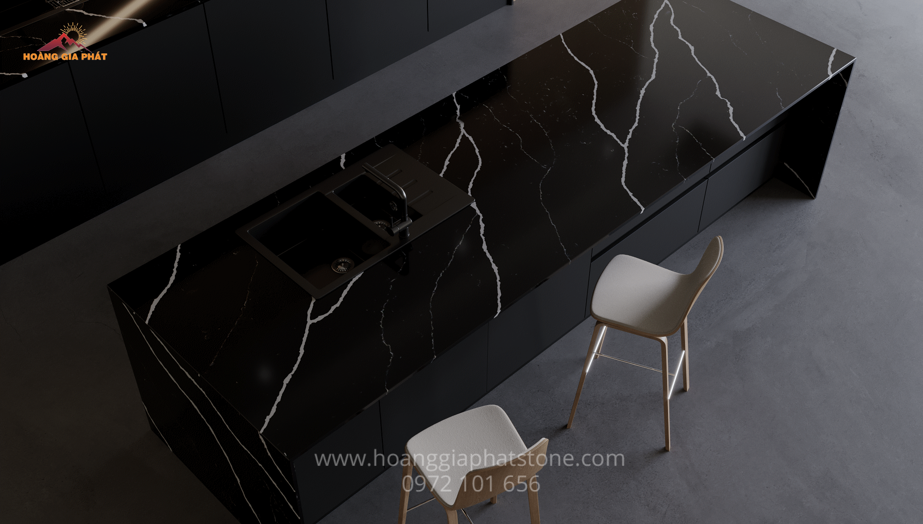 Vinaquartz Black Marquina VQ8240