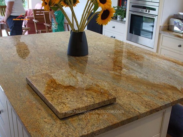 Đá Tự Nhiên Granite Kashmir Gold Nhập khẩu