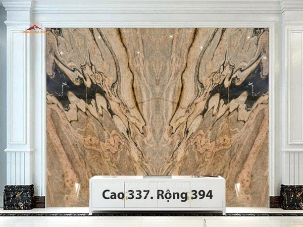 Tranh đá Granite đối xứng 012