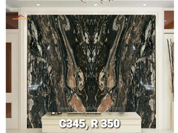 Tranh đá Granite đối xứng 018