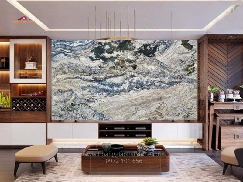 Tranh đá Granite đối xứng 026