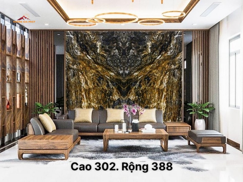 Tranh đá Granite đối xứng 049