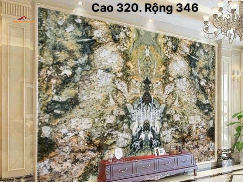 Tranh đá Granite đối xứng 053