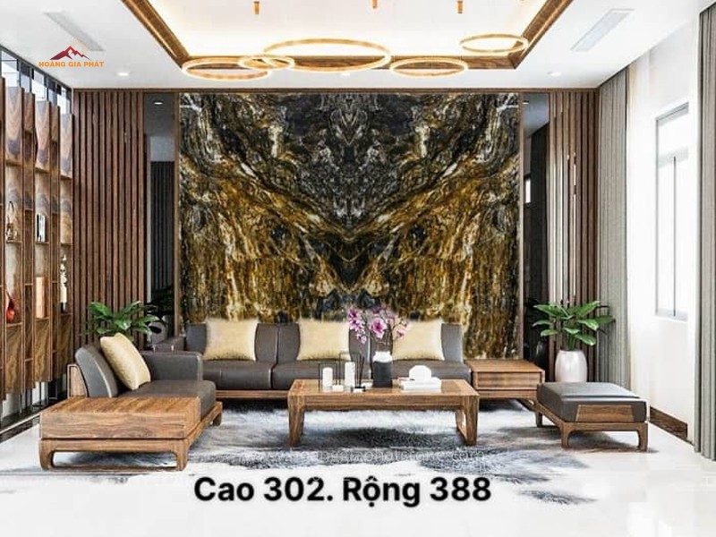 Tranh đá Granite đối xứng 057