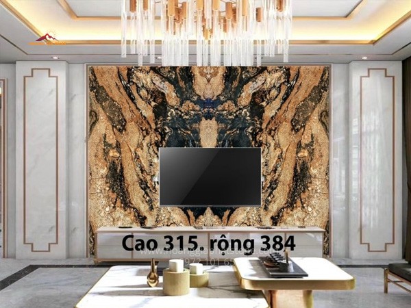 Tranh đá Granite đối xứng 008