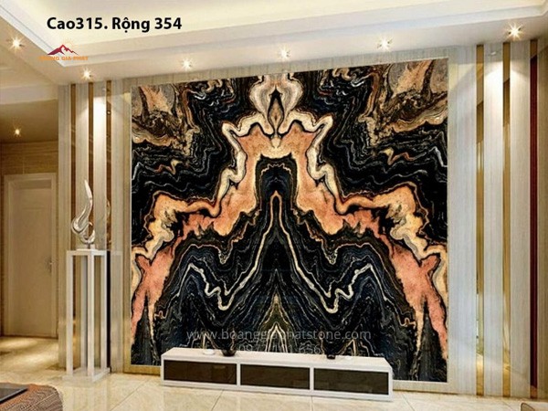 Tranh đá Granite đối xứng 003