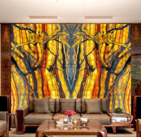 Đá xuyên sáng - onyx ngũ sắc