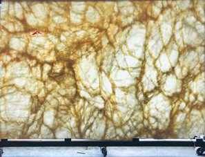 Đá xuyên sáng - onyx kem trắng