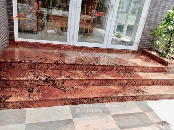 Đá Granite -  Alaska Red