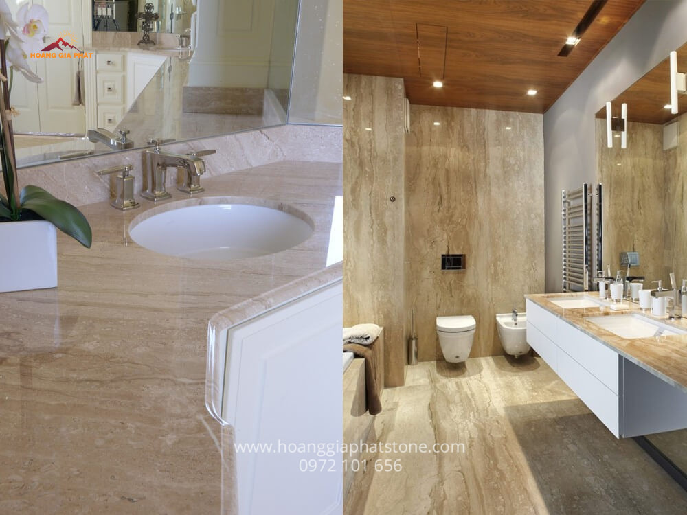 Đá Marble - Vân gỗ  Wooden