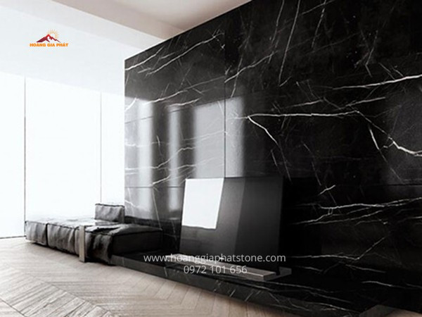 Đá Marble - Negro Marquina