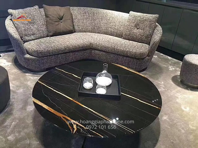 Đá Marble - Laurent Black And Gold