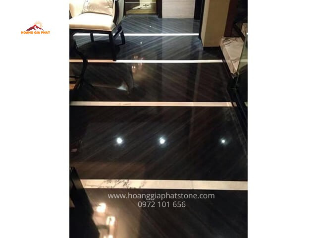 Đá Marble - Wooden Black
