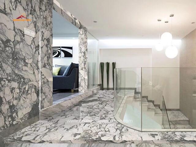 Đá Marble - Arabescato