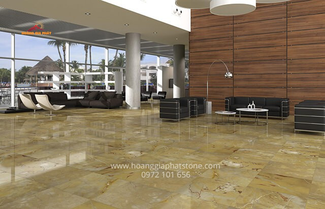 Đá Marble - Spanish Gold