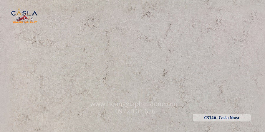 Đá Caslaquartz C3146 -  Lựa chọn hoàn hảo cho không gian sống đẳng cấp