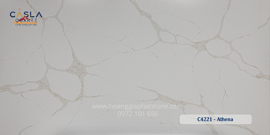 Đá Caslaquartz C4221 - Đáp ứng mọi yêu cầu về thẩm mỹ và độ bền