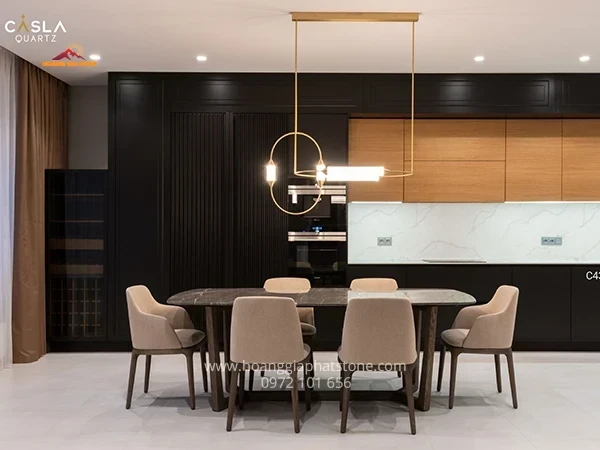 Đá Caslaquartz C4342 - Vẻ đẹp hiện đại, dễ bảo quản và bền lâu