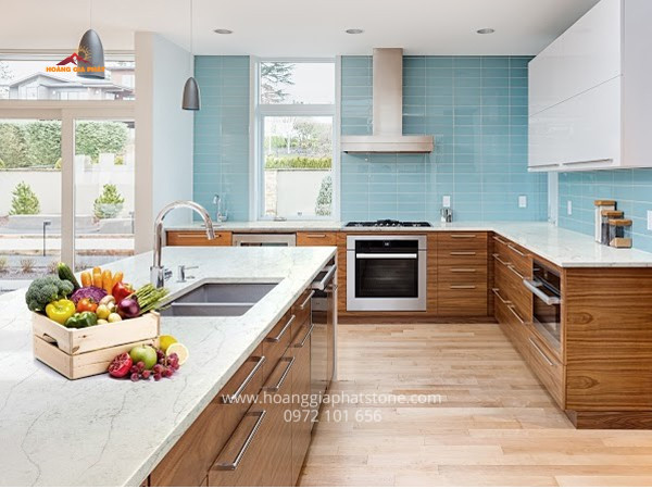 Đá Caslaquartz C1205 -  sự lựa chọn hàng đầu cho thiết kế nội thất