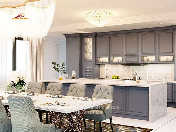 Đá Caslaquartz C3105 - Vẻ đẹp hoàn hảo cho mọi không gian sống hiện đại