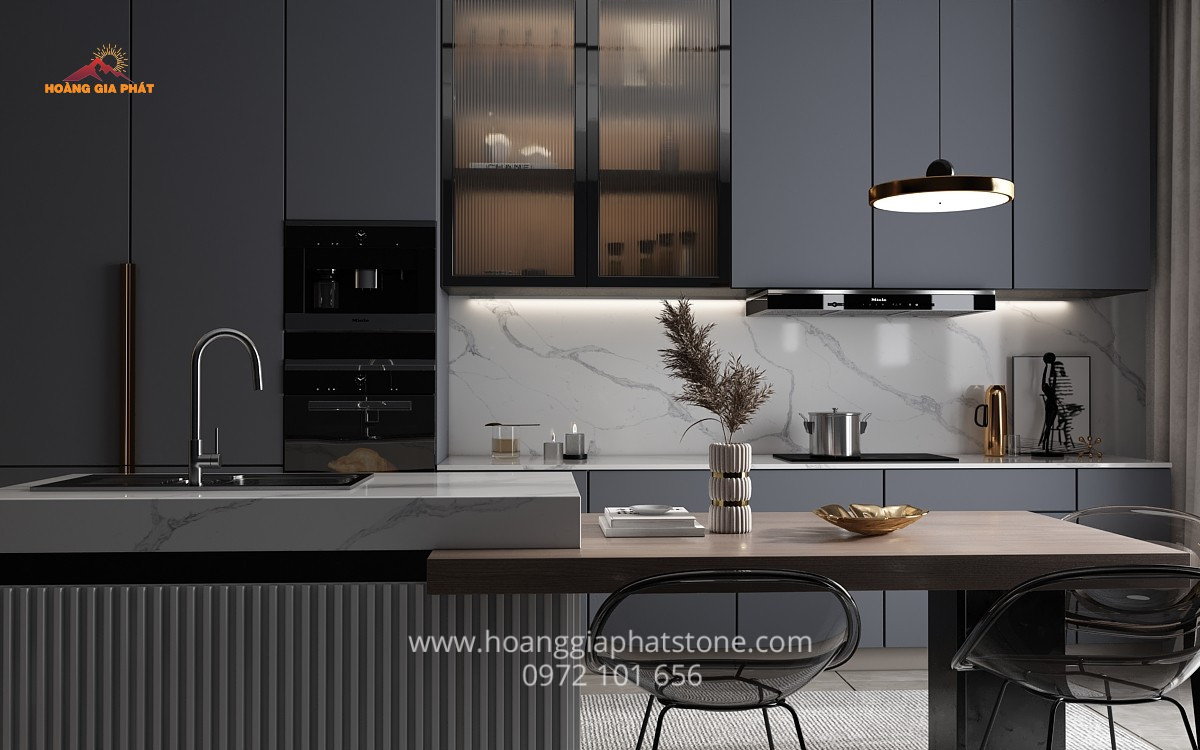 Vinaquartz VQ8024W -  Sự lựa chọn yêu thích của các nhà thiết kế nội thất