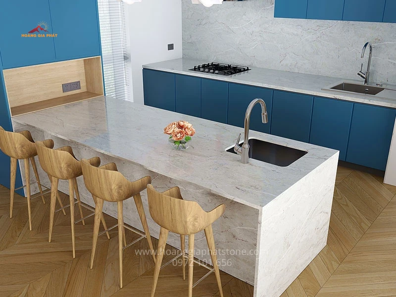 Đá Vicostone BQ7704 - Phù Hợp Cho Bàn Bếp Được Thiết Kế Đẹp Mắt