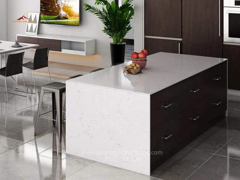 Đá Vicostone BQ8815 - Khám Phá Mặt Bàn Bếp Tinh Tế Và Bền Vững