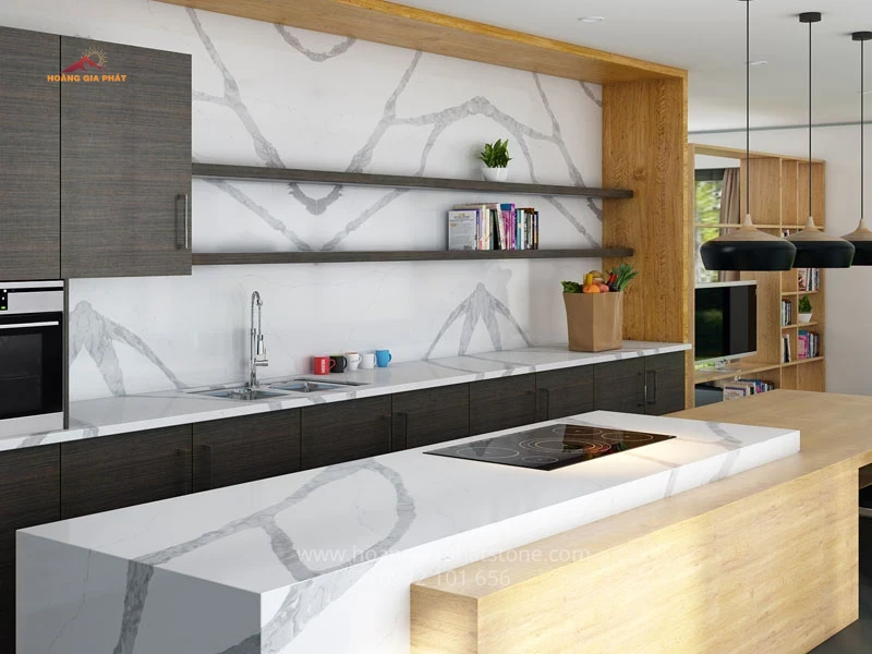 Đá Vicostone BQ8811 - Tạo Không Gian Bếp Sang Trọng
