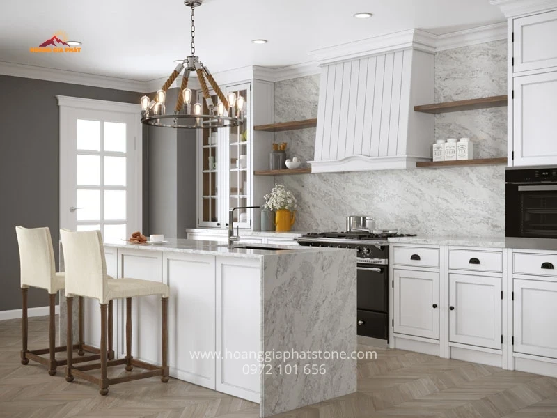 Đá Vicostone BQ9802 - Đem Đến Không Gian Bếp Sang Trọng, Lý Tưởng