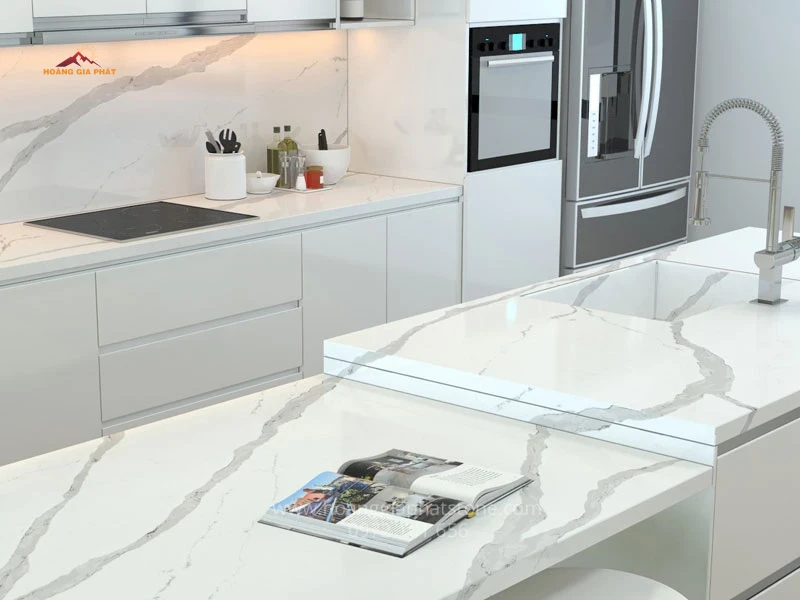 Đá Vicostone BQ8912 - Sự Lựa Chọn Hoàn Hảo Cho Không Gian Bếp