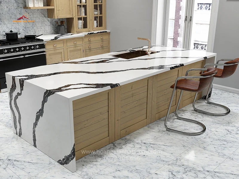 Đá Vicostone BQ8928 - Khám Phá Vẻ Đẹp Hoàn Hảo