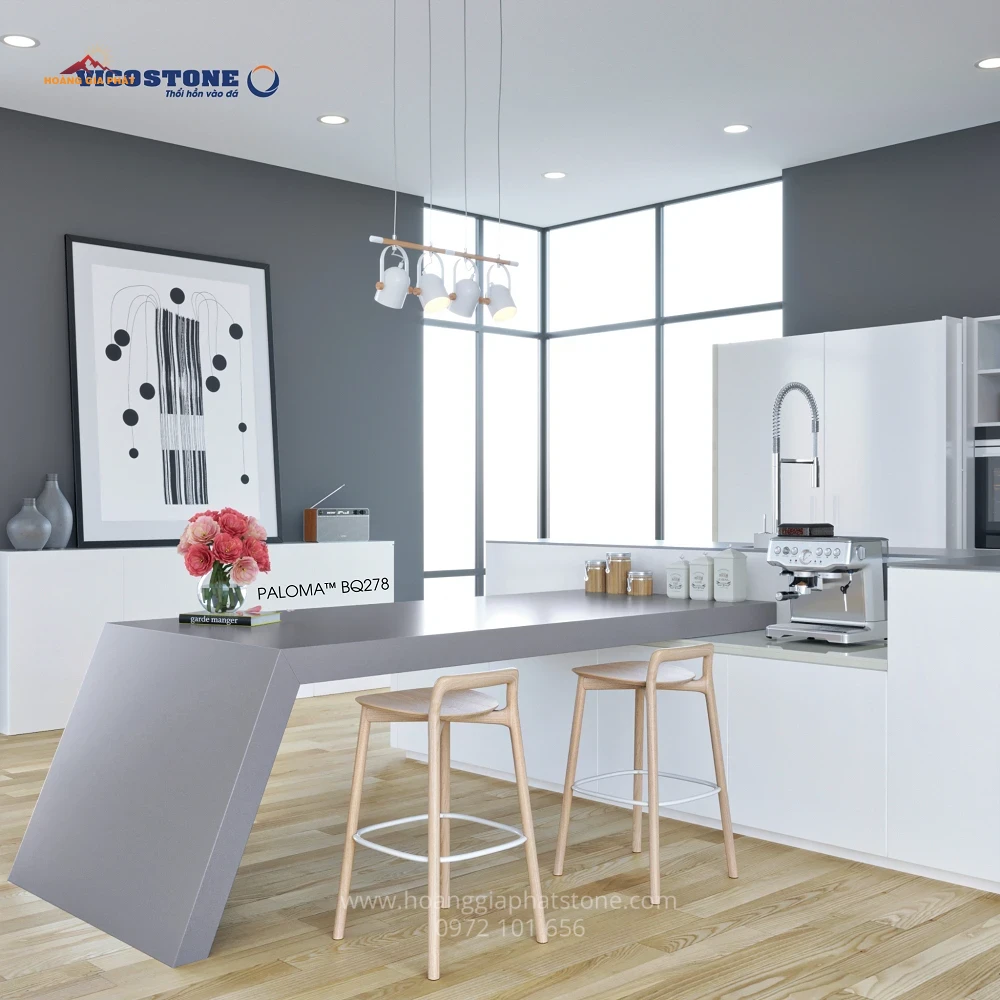 Đá Vicostone  BQ278 - Tạo Nên Không Gian Bếp Được Mọi Người Mơ Ước