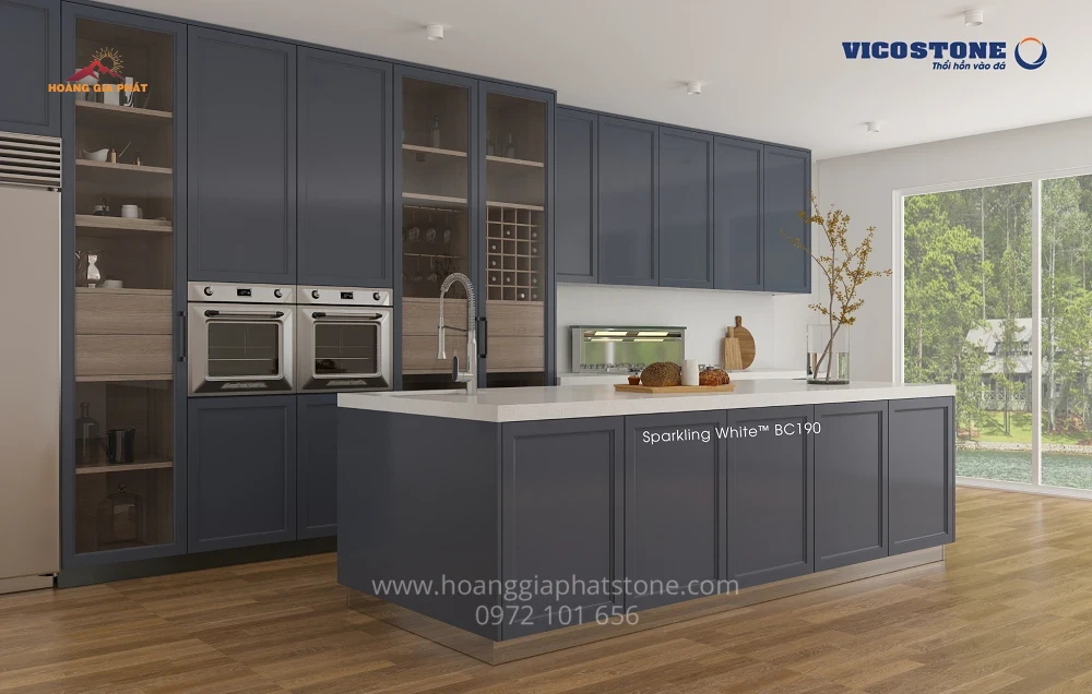 Đá Vicostone  BQ190 - Bền Vững Và Đẹp Cho Bàn Bếp