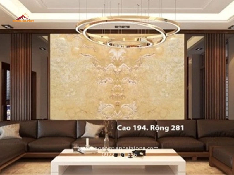 Đá xuyên sáng Honey Onyx