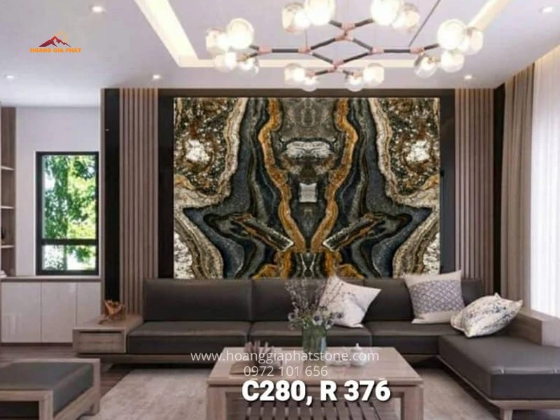 Tranh đá Granite đối xứng 3