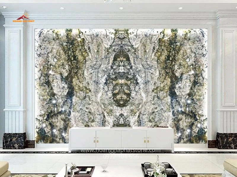 Tranh đá Granite đối xứng 039