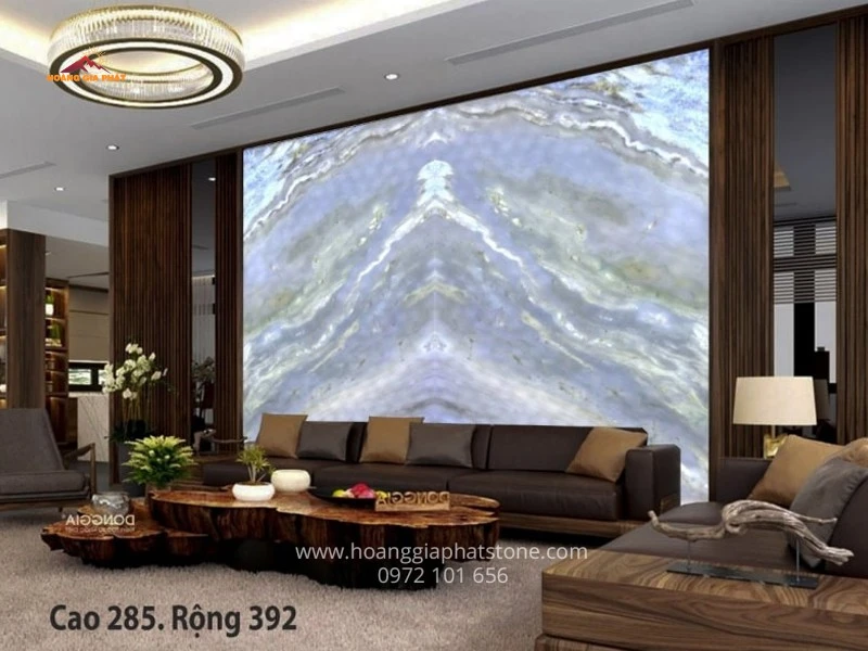 Tranh Đá xuyên sáng Onyx 210