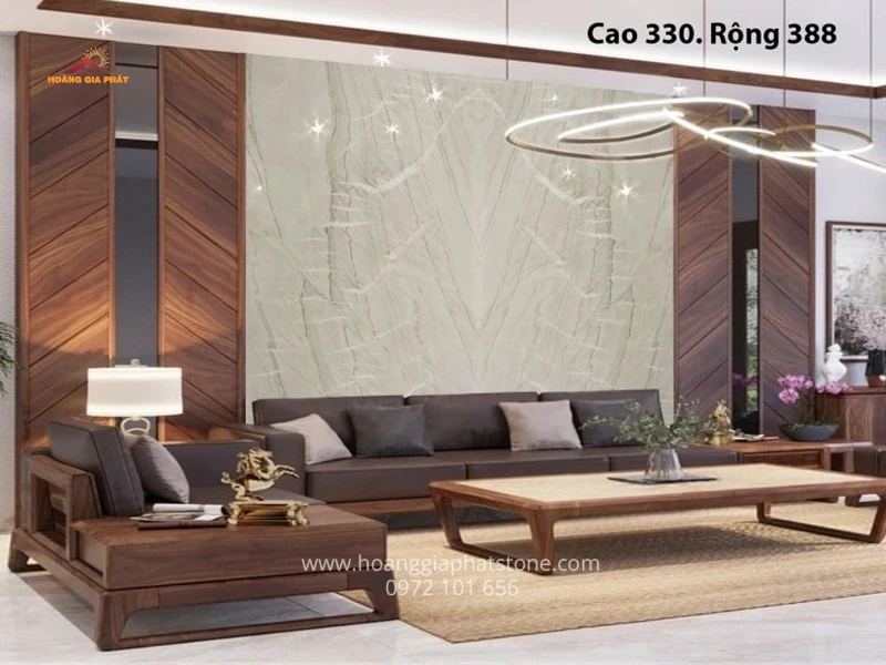 Tranh Đá Thạch Anh Tự Nhiên 034