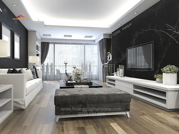 Đá Caslaquartz C2240 - Vẻ đẹp sang trọng cho các không gian sống đẳng cấp