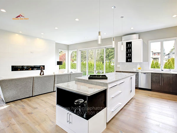 Đá Caslaquartz C3105 - Vẻ đẹp hoàn hảo cho mọi không gian sống hiện đại