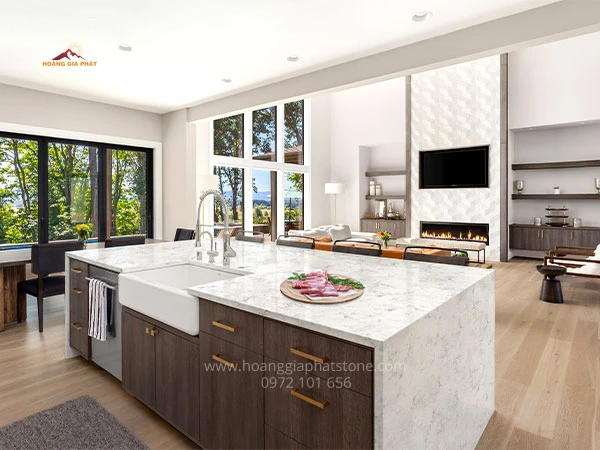 Đá Caslaquartz C3146 -  Lựa chọn hoàn hảo cho không gian sống đẳng cấp