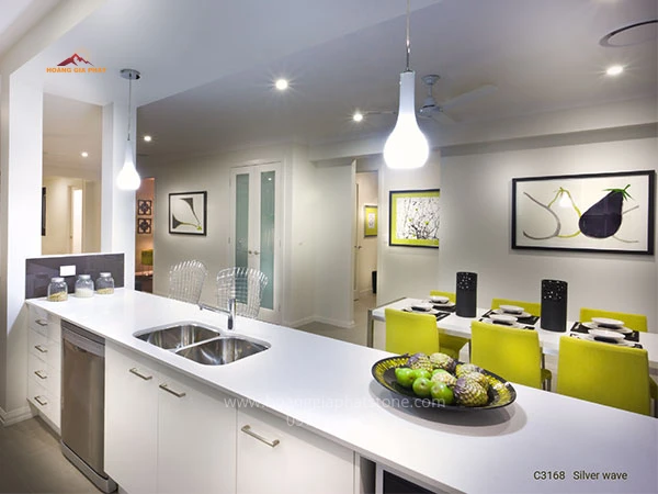 Đá Caslaquartz C3168 -  Giải pháp đá nhân tạo đẳng cấp cho không gian sống