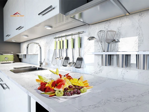Đá Casla Quartz C4145 - Mẫu đá đa dạng cho phong cách thiết kế của bạn