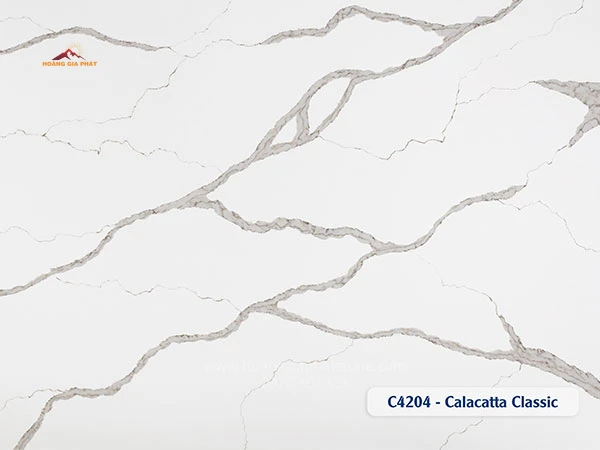 Đá Caslaquartz C4204 - Chất liệu bền vững cho các công trình lâu dài