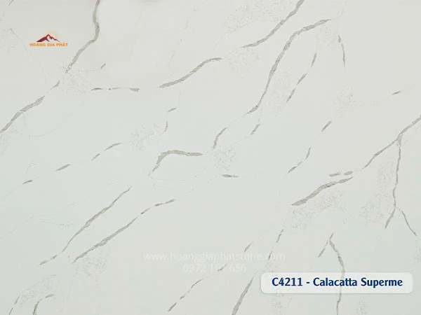 Đá Caslaquartz C4211 - Sự lựa chọn hoàn hảo cho không gian sống cao cấp