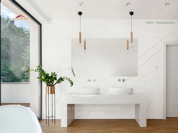 Đá Caslaquartz C4255 - Giải pháp hoàn hảo cho phòng bếp và các không gian sống