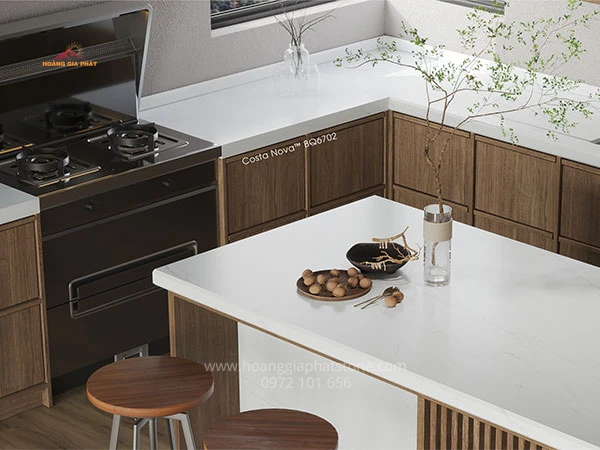 Đá Vicostone BQ6702 - Sự Lựa Chọn Tuyệt Vời Cho Bàn Bếp Lý Tưởng