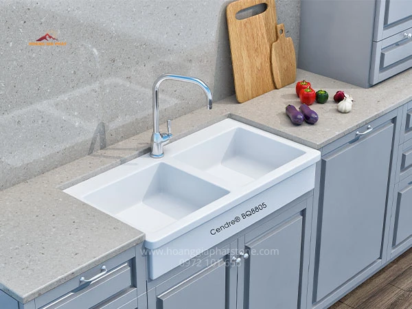 Đá Vicostone BQ8805 - Vật Liệu Lý Tưởng Cho Bàn Bếp Đẹp Mắt Và Bền Vững