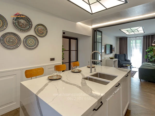 Đá Vicostone BQ8811 - Tạo Không Gian Bếp Sang Trọng