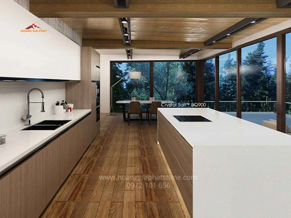 Đá Vicostone BQ900 -  Vật Liệu Bền Bỉ Cho Mặt Bàn Bếp Thực Tế